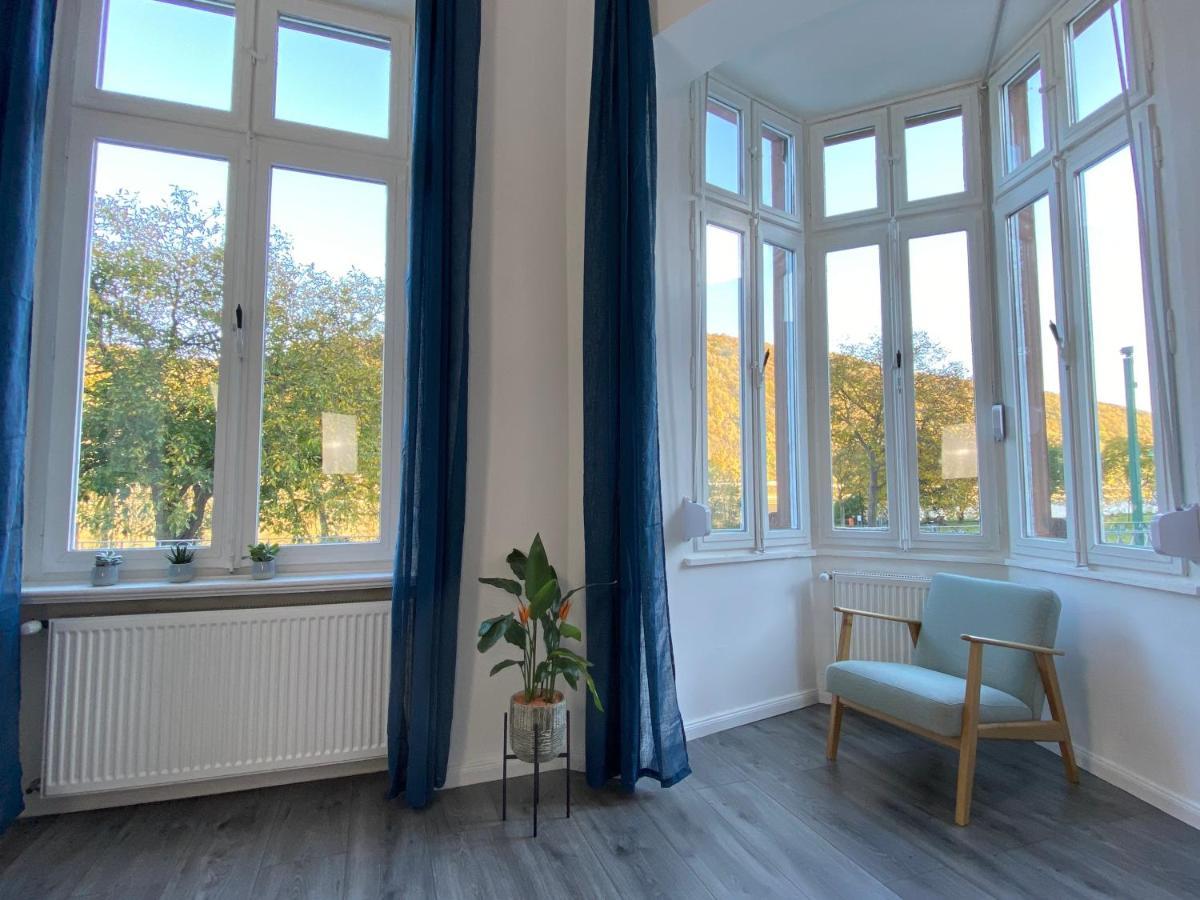 Direct Moselle View 200M² 4 Sz 10Pers Terrace Apartman Sankt Aldegund Kültér fotó