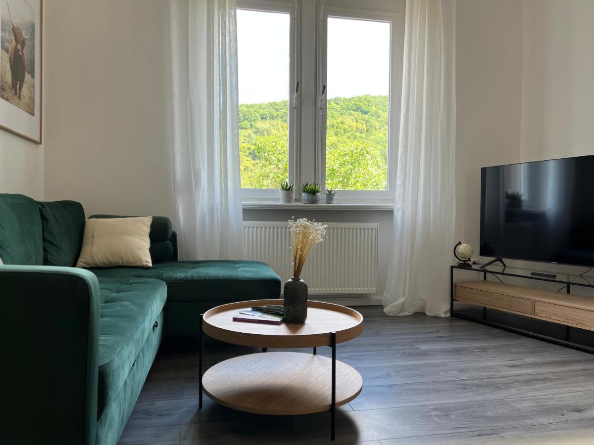 Direct Moselle View 200M² 4 Sz 10Pers Terrace Apartman Sankt Aldegund Kültér fotó